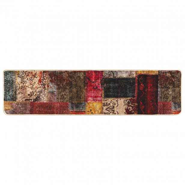 vidaXL Běhoun MARSA Vícebarevný 100 x 450 cm Polyester a PVC
