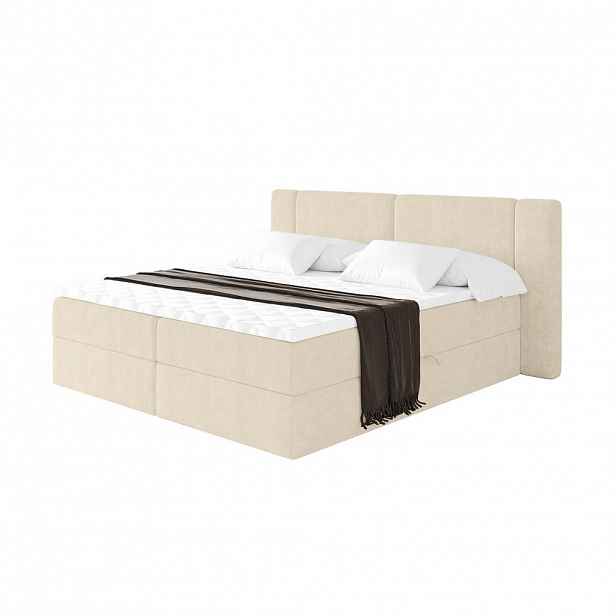 ALTDECOR POSTEL boxspring s matrací H4 - EVON - 180x200 cm Béžová