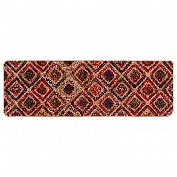 vidaXL Běhoun MARSA Vícebarevný 50 x 100 cm Polyester a PVC