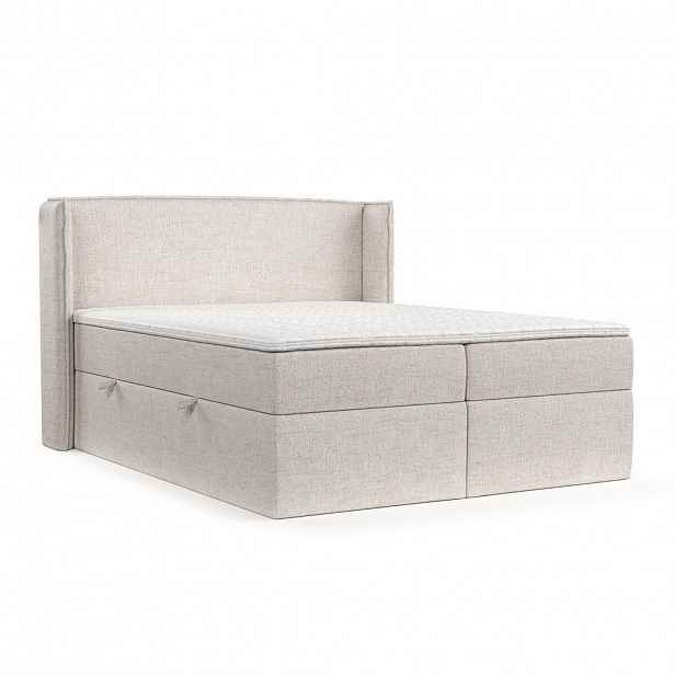 AltaBeds POSTEL BOXSPRING VIVA 140/200 Světle béžová