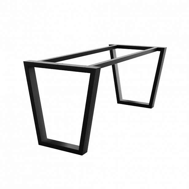 Metalo Pro KOVOVÉ NOHY KE STOLU Atria černá 130/70/72 cm