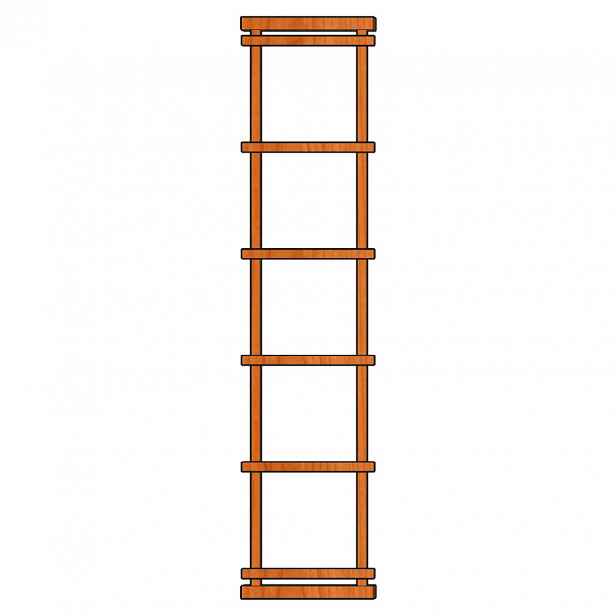 Mříž Pergola 41x180
