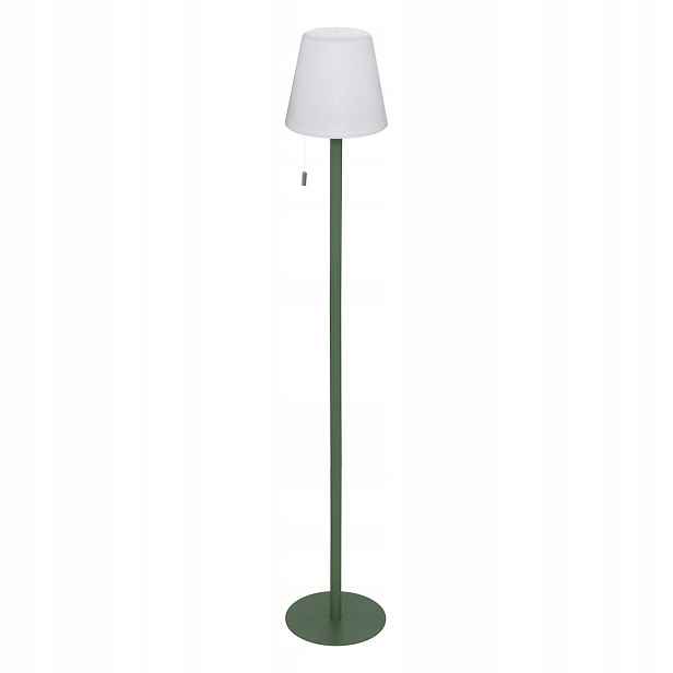 Zahradní lampa Zack, 108 cm, zelená
