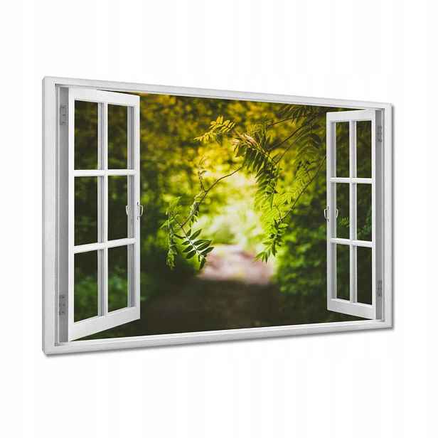 Obrazy 90x60 Zelené listy Listy