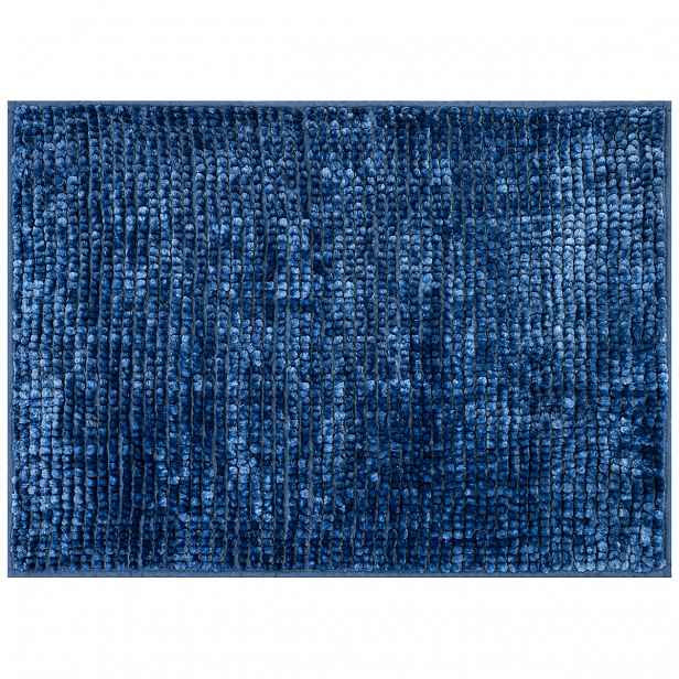 AmeliaHome Koupelnová předložka Bati tmavě modrá, 50 x 70 cm