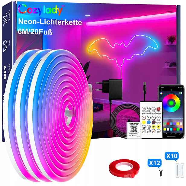 Cozylady Neonová Led páska