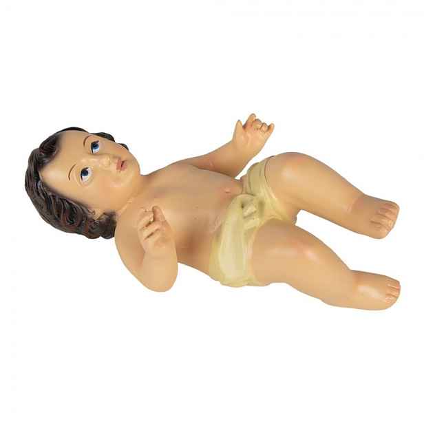 Dekorace figurka malý ležící Ježíšek Jesus S - 11*8*20 cm Clayre & Eef
