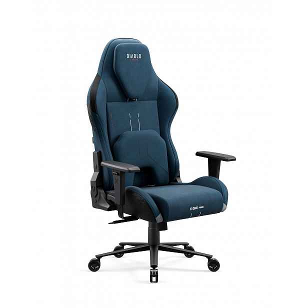 Herní křeslo s chladicím sedákem modré Diablo X-One Prime Meta Ocean