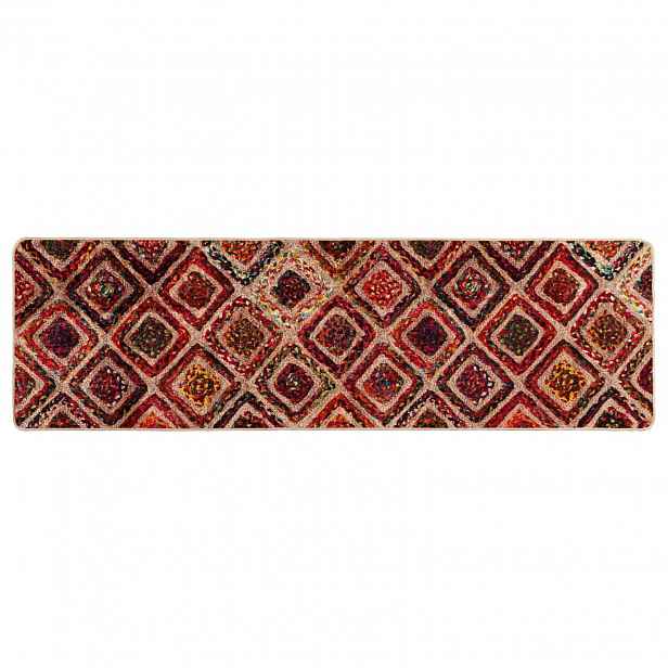 vidaXL Běhoun MARSA Vícebarevný 50 x 150 cm Polyester a PVC