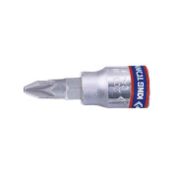 Hlavice zástrčná King Tony 1/4 CrV Křížová PZ1 203801