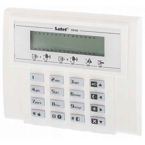 Klávesnice Pro Ústřednu Alarmu Versa-lcd-gr Satel
