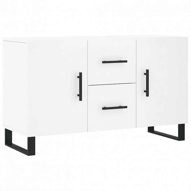 vidaXL Příborník bílý 100 x 36 x 60 cm kompozitní dřevo