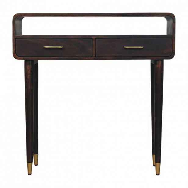 Artisan Furniture SKŘÍŇ s povrchem Wine Wood Oak, 2 dvířka, 2 vnitřní police, tmavě hnědá