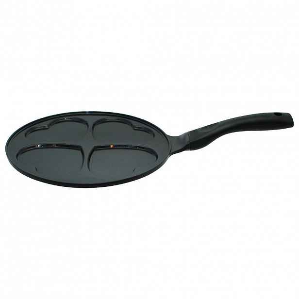 Homeware Profession. PÁNEV NA LÍVANCE SRDCE, vrstva z keramiky, 26 cm