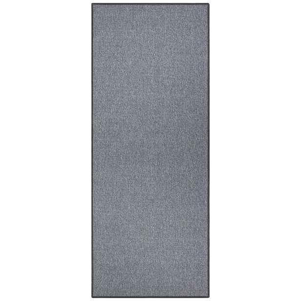 Kusový koberec Bouclé 104433 Grey, 67x150, šedá, chodba / předsíň, BT Carpet