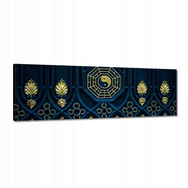 Obrazy 120x40 Abstrakce Zlatá harmonie