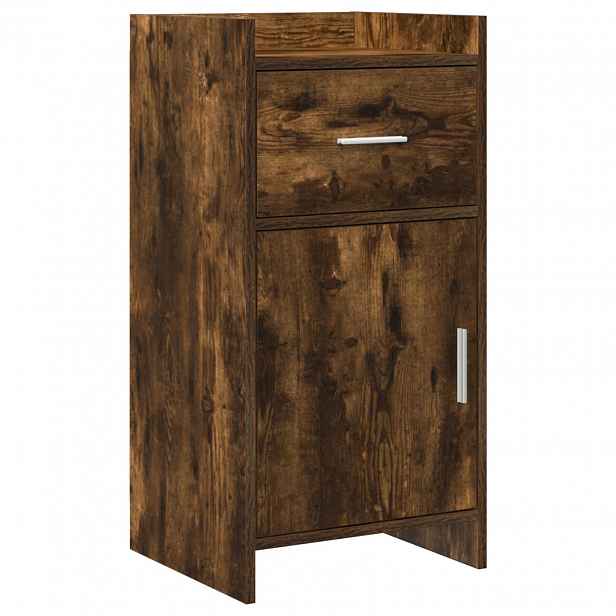 vidaXL Servírovací skříň Kouřový dub 40 x 36 x 80 cm Kompozitní dřevo