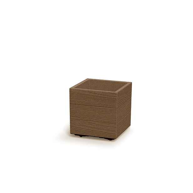 Prosperplast Květináč MADEIRA EKO I naturálně hnědý, varianta 28,8 cm