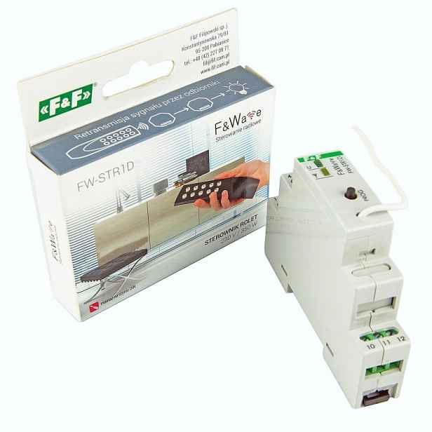 Rádiový Ovladač Rolet Kolejnice Th FW-STR1D F&f