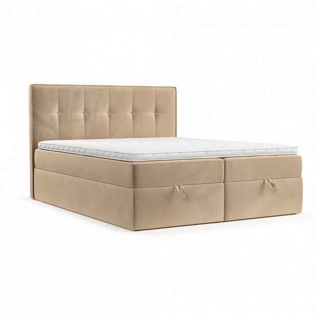AltaBeds POSTEL BOXSPRING TIVRA 180/200 Béžová