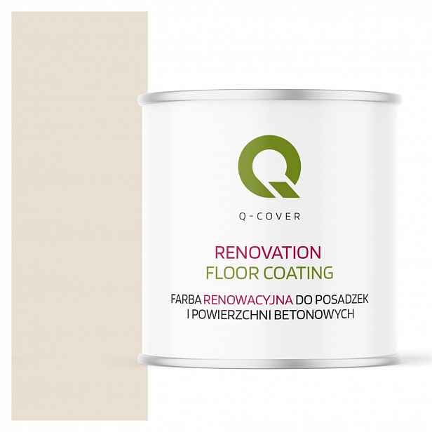 Barva Na Renovaci Podlah Betonu Garáž Krémová Ral 9001 Polomatná 2,5L