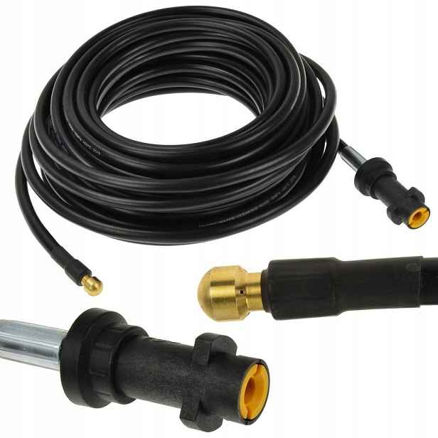 Hadice Na Čištění Kanalizace 15 M Pro Myčku Karcher K2-K7