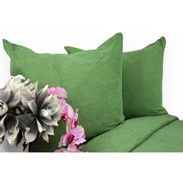 Povlečení froté 180x200 barva máta Kobi