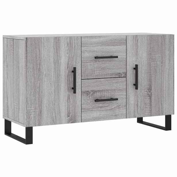 vidaXL Příborník šedý sonoma 100 x 36 x 60 cm kompozitní dřevo