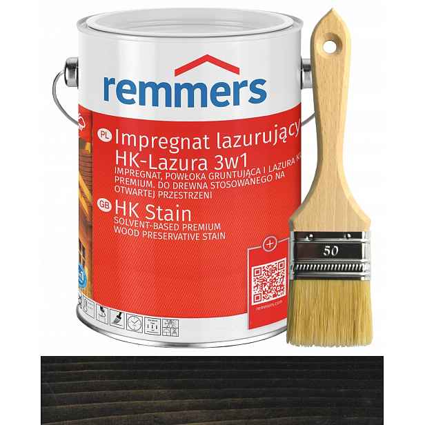 Remmers HK-Lasur impregnát na dřevo 5L Eben