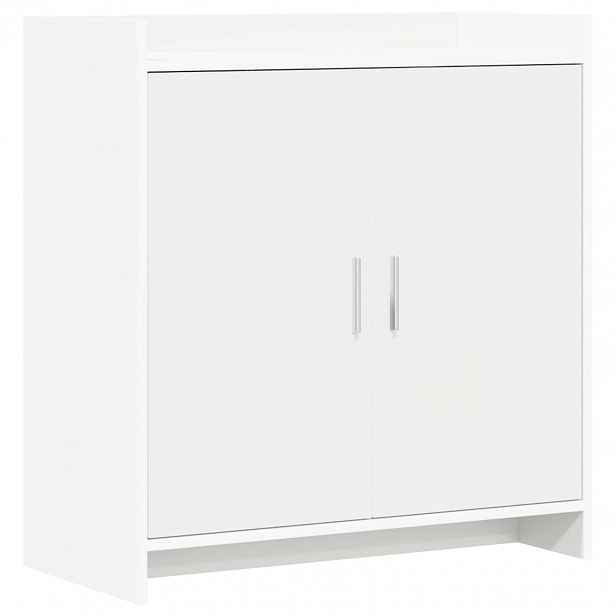 vidaXL Servírovací skříň Bílá 72 x 36 x 80 cm Kompozitní dřevo