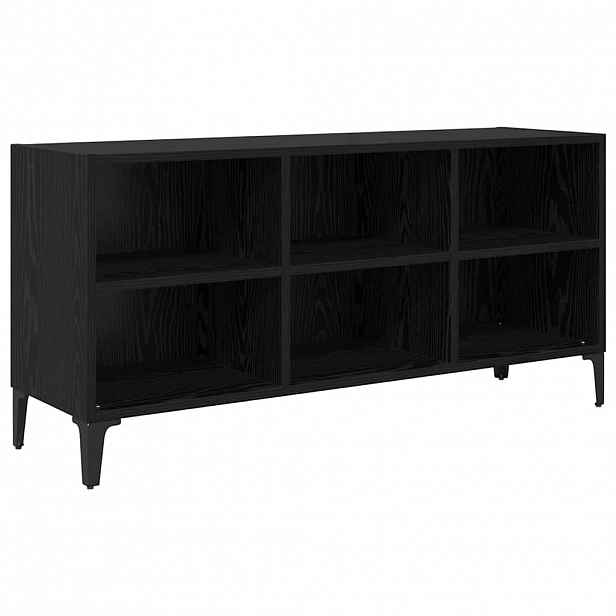vidaXL Sestava TV skříněk Černý 103,5 x 30 x 50 cm Dřevěný materiál