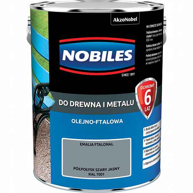 Ftalonal 5L Šedý Světlý Pololesk Nobiles