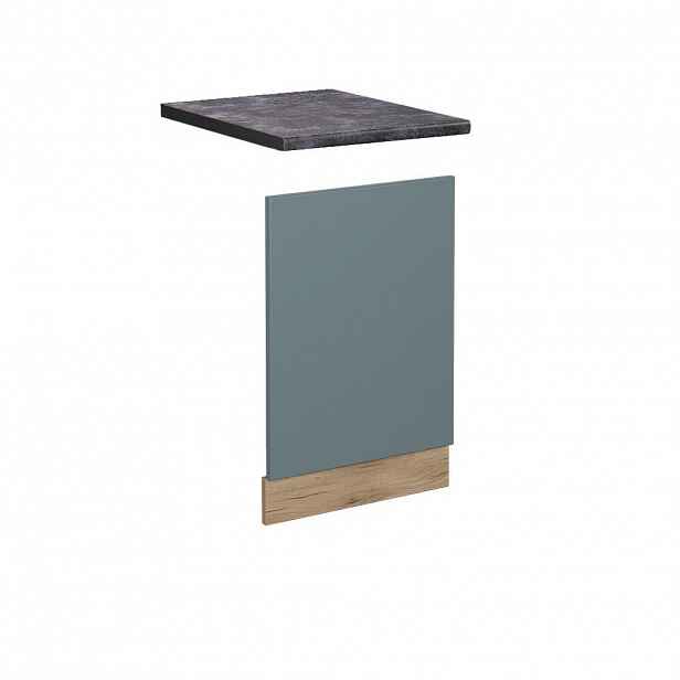 Vicco PŘEDNÍ PANEL R-Line Modrošedá 45 cm , PD Antracit