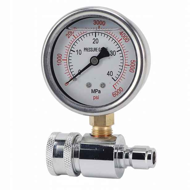 Manometr Pro Tlakové Myčky 6000 Psi Díly Pro Rychlé Spojování