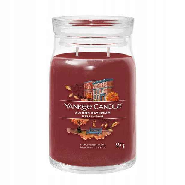 Yankee Candle Autumn Daydream Velká sójová svíčka se dvěma knoty 567 g