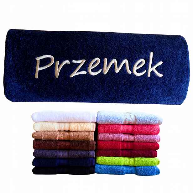 Dárek pro muže, manžela, bratra, dědečka, velký ručník, jméno