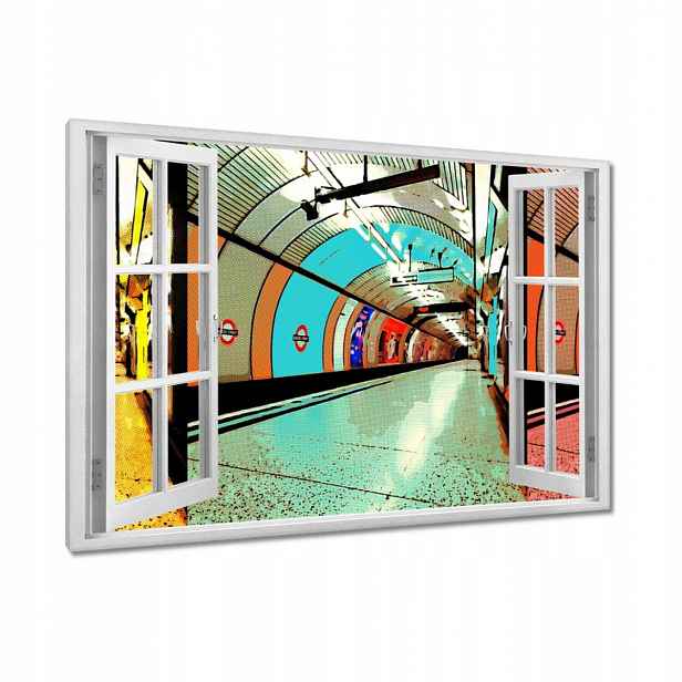 Obrazy 90x60 Londýnské podzemí
