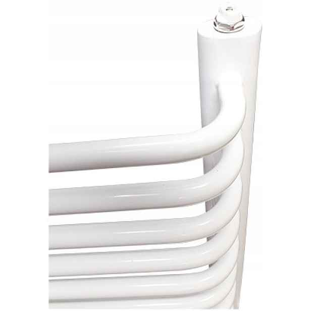 Koupelnový radiátor do vody Edan 370 W 550 x 540 mm bílý