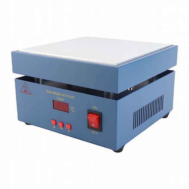 Pájecí Stanice 800 W S Vyhřívanou Deskou 20 X 20 CM