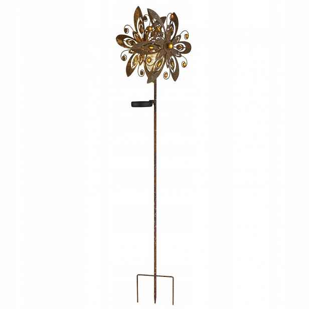 Solární Lampa Led zahradní zapichovací oranžová Globo Lighting