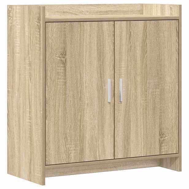 vidaXL Servírovací skříň Dub sonoma 72 x 36 x 80 cm Kompozitní dřevo