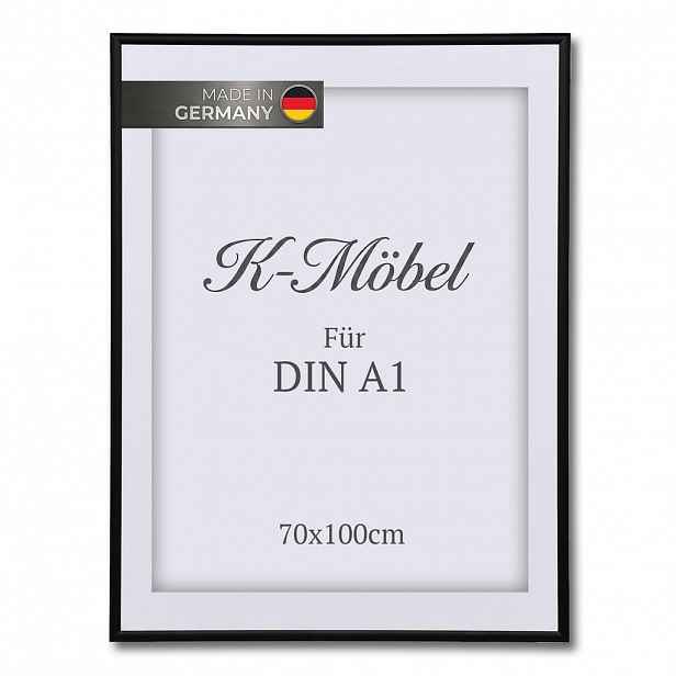 K-Möbel HLINÍKOVÝ RÁM NA OBRAZ DIN A1 s paspartou
