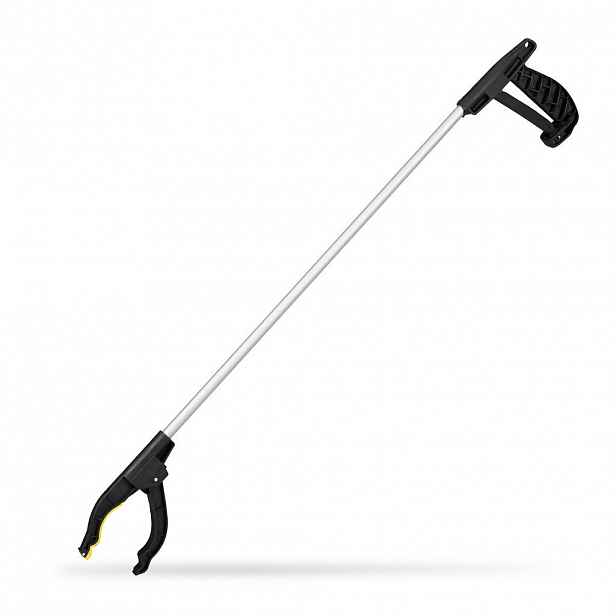 Relaxdays CHAPADLO Stříbrná hliník otočné 360 stupňů 76 cm
