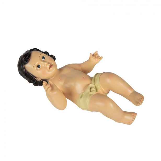Dekorace figurka malý ležící Ježíšek Jesus M - 17*12*30 cm Clayre & Eef