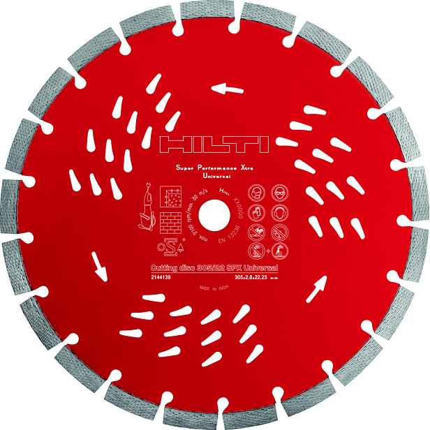 Kotouč DIA Hilti EQD SPX Universal 305×22,23×3,2×12 mm