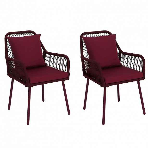 MCW ZAHRADNÍ ŽIDLE Bordeaux