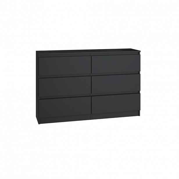 RAUMHIRSCH FURNITURE KOMODA černá 120/75/30