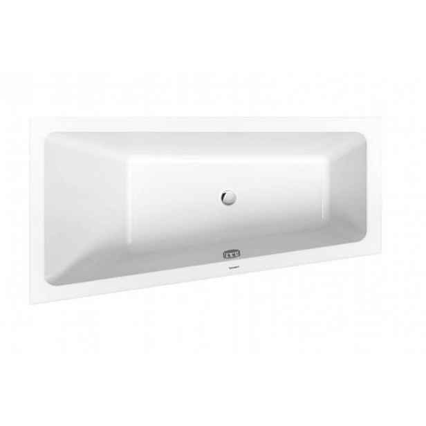 Duravit Duravit No.1 - Vana asymetrická, 150x80 cm, levá, bílá 700504000000000