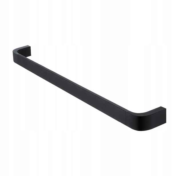 Nimco Nikau Černá černý nástěnný držák na ručníky, 63 cm Nkc 30061-90_