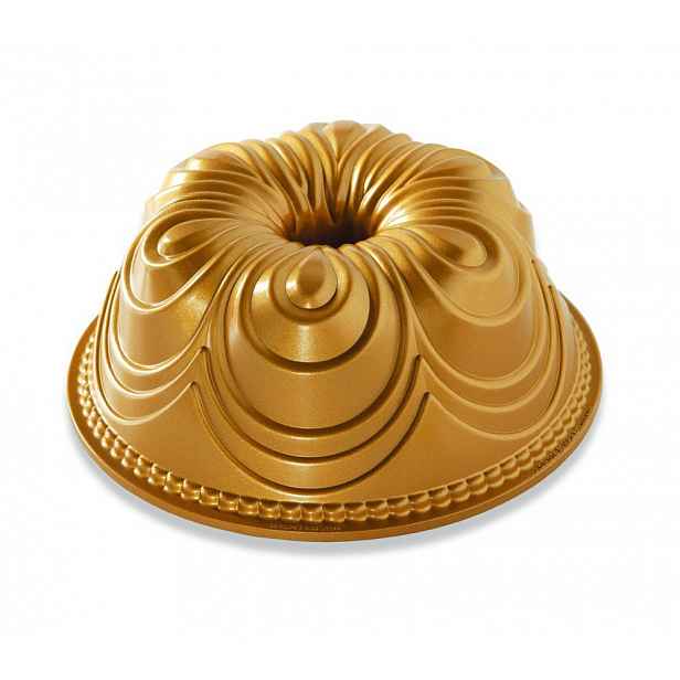 Nordic Ware Forma na bábovku Chiffon 2,3 l, zlatá